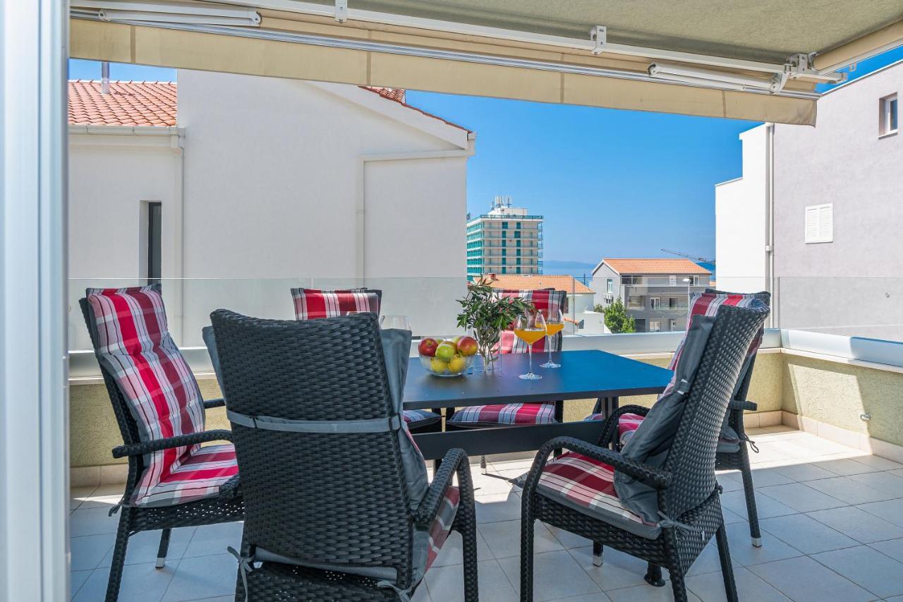 Luxury Apartment Purple Summer Sea View Makarska Exterior photo